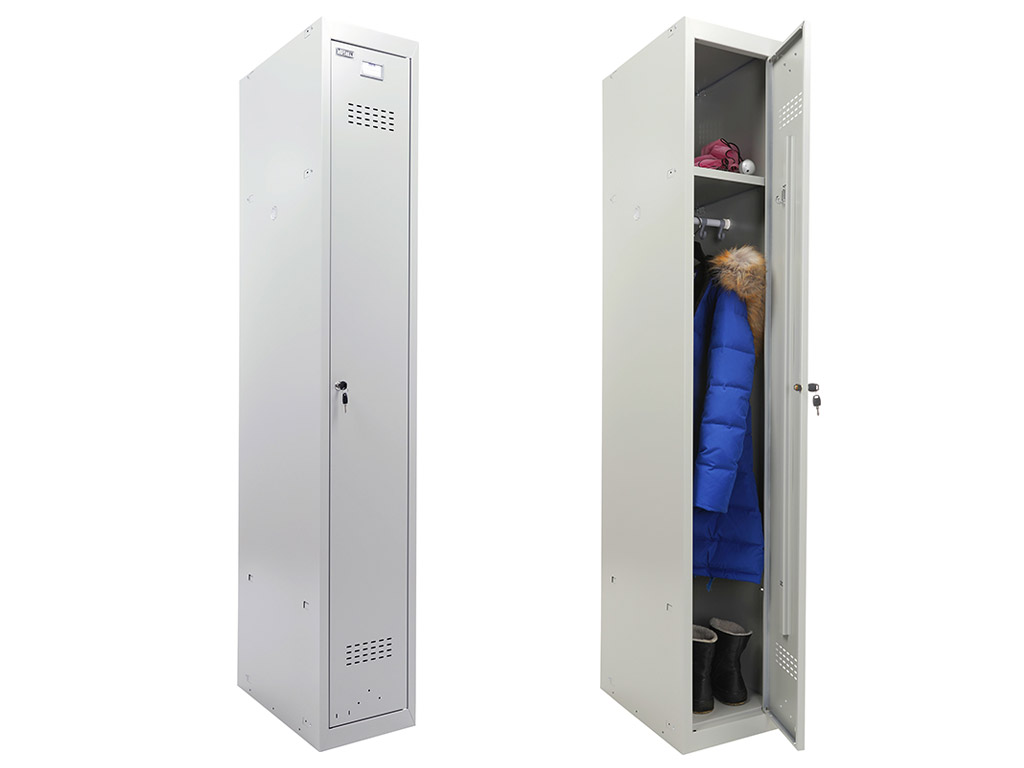 Шкаф для одежды, раздевалок (базовый модуль) ML 11-30