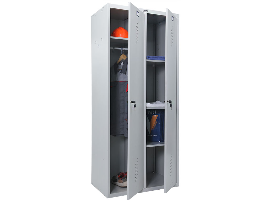 Шкаф для одежды (для раздевалок) ПРАКТИК LS 21-80U