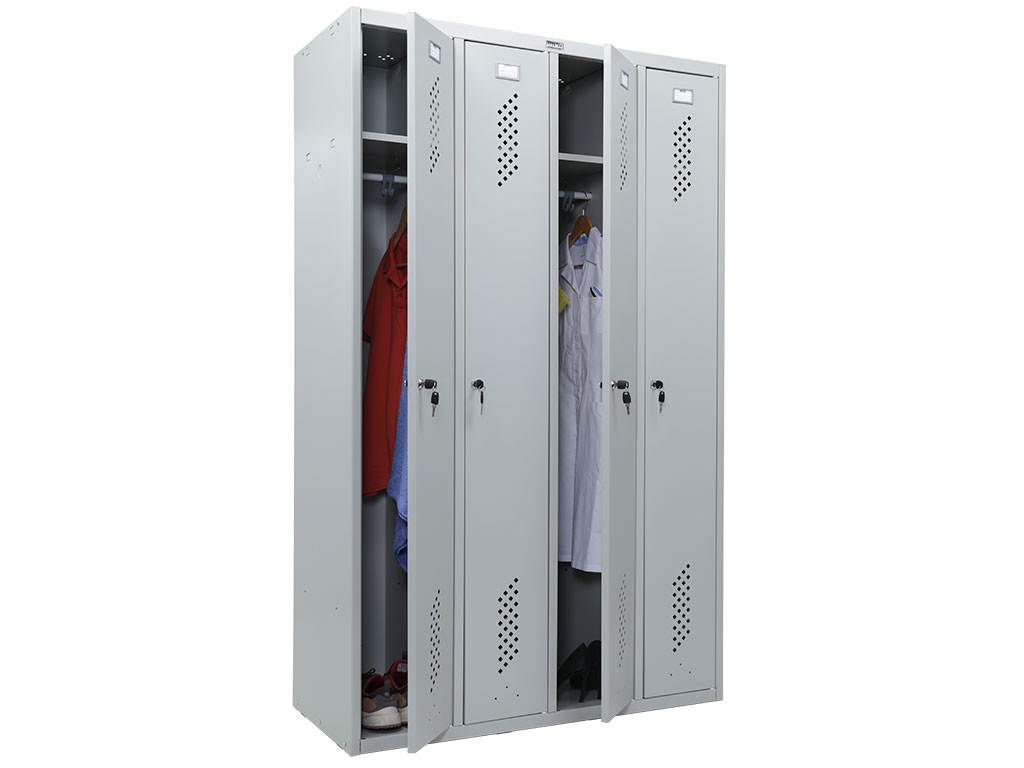 Шкаф для одежды (для раздевалок) ПРАКТИК LS-41