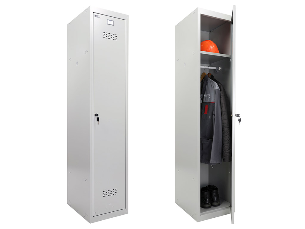 Шкаф для одежды, раздевалок (базовый модуль) ML11-40