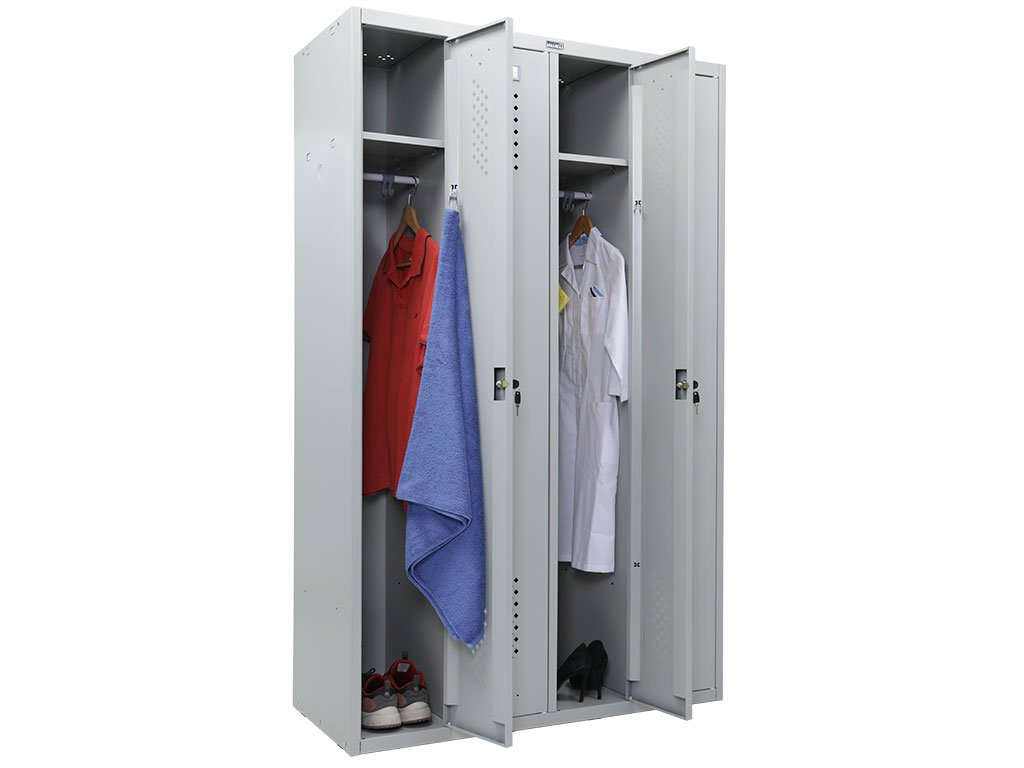 Шкаф для одежды (для раздевалок) ПРАКТИК LS41